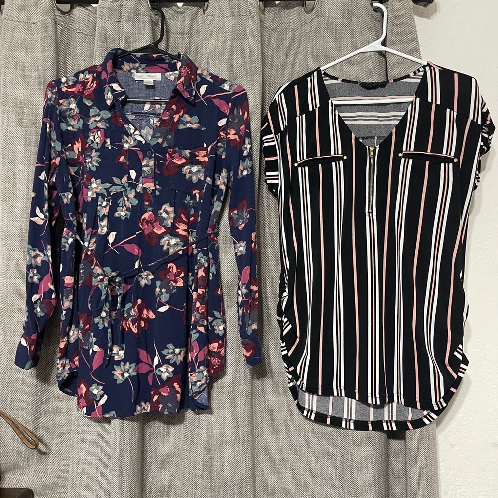Motherhood Maternity & Sweet Wanderer Womens Blouse Bundle